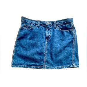 GAP JEANS MINI SKIRT